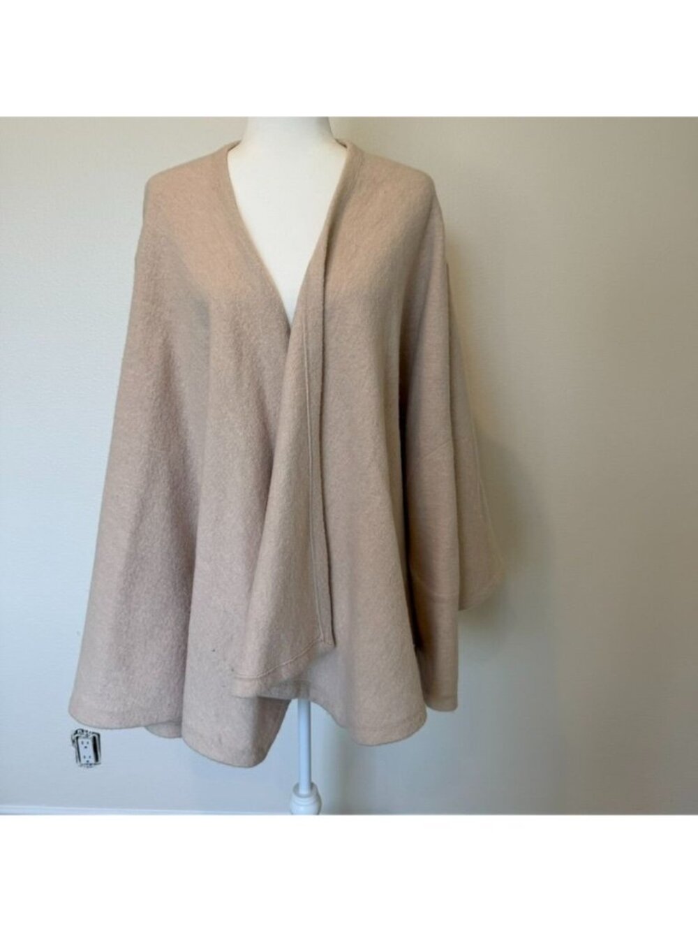 Aritzia Wilfred Merino Wool Oversized Open Front Cardigan Sweater Size XS